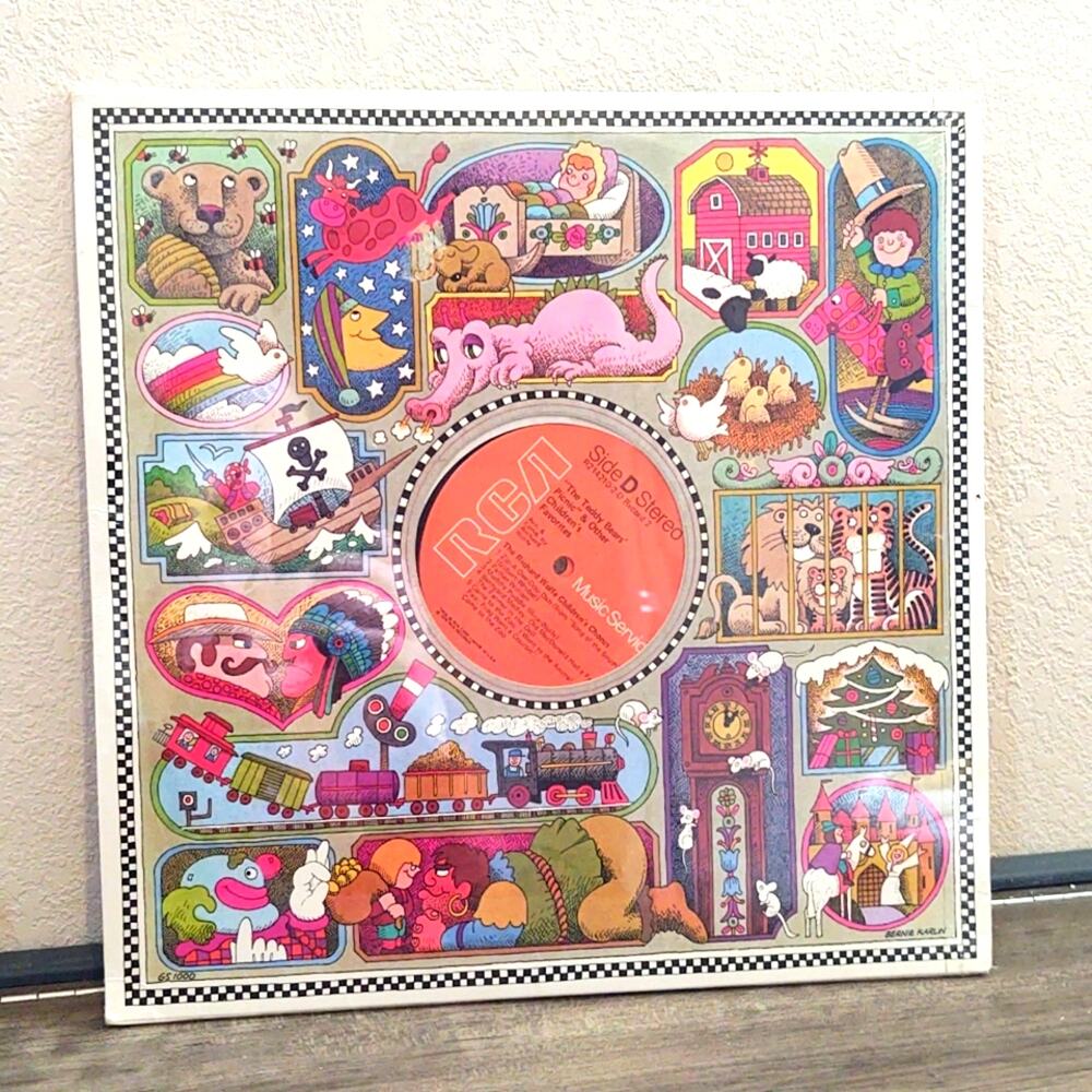 Vtg 70's RCA The Richard Wolfe Chorus Children's Songs 2 Vinyl Record Set SEALED